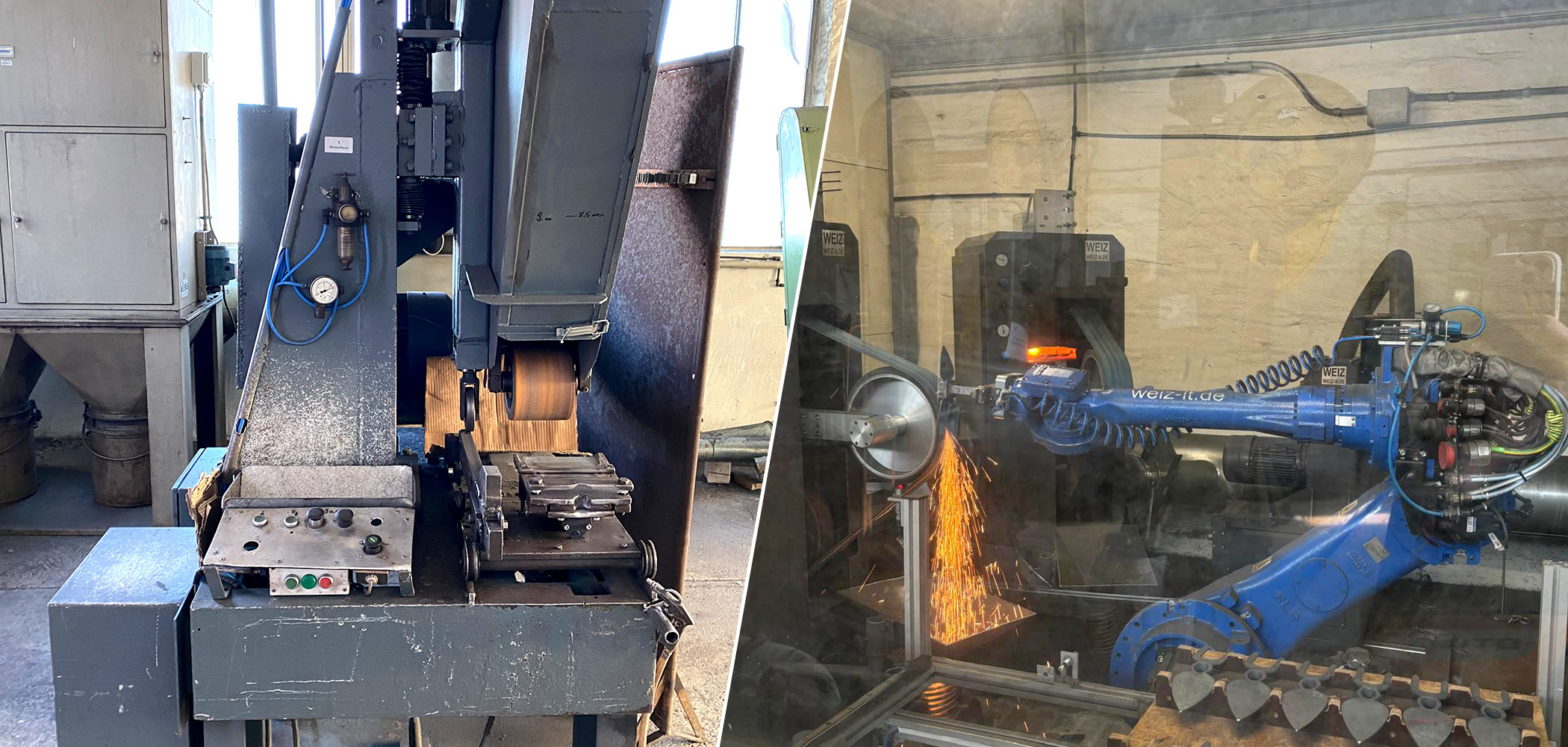 Referenzen Schleifroboter